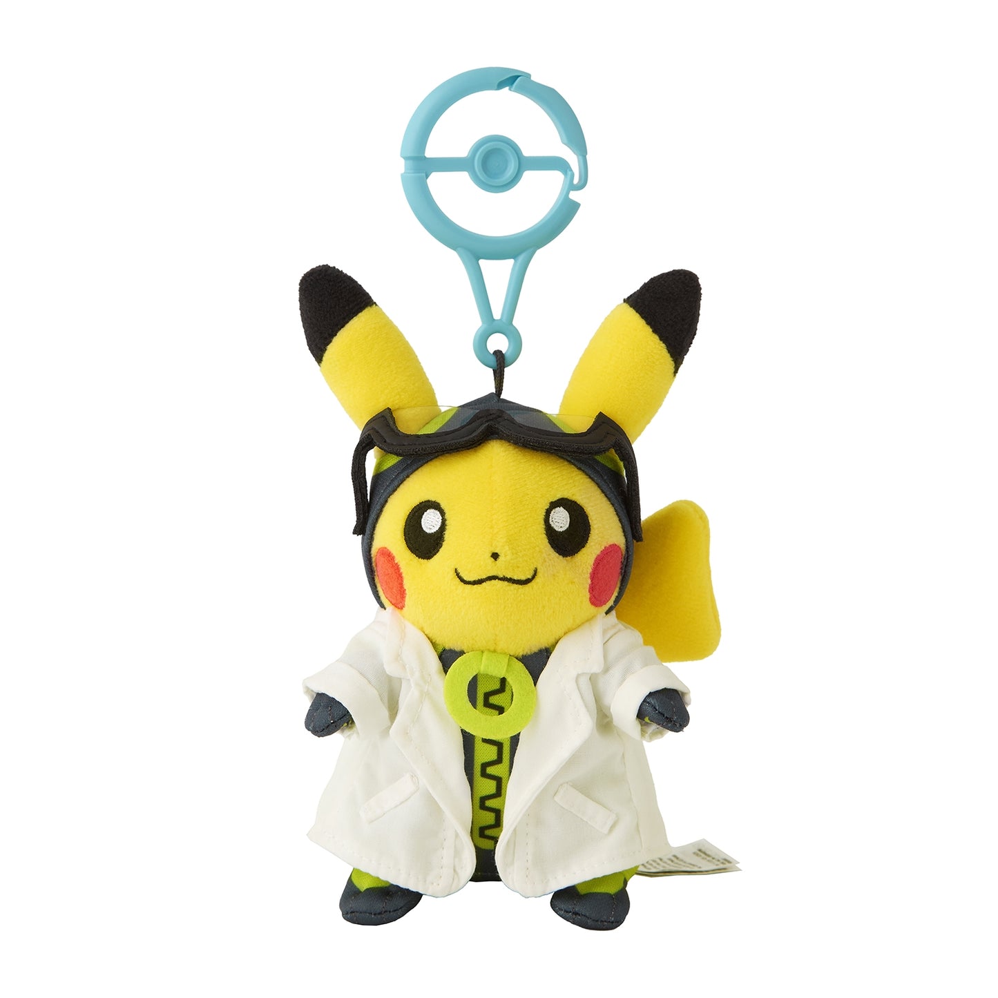 Pokémon GO 10th Anniversary Professor Willow Assistant Pikachu Mascot PokéStop Carabiner LEALEA MART
