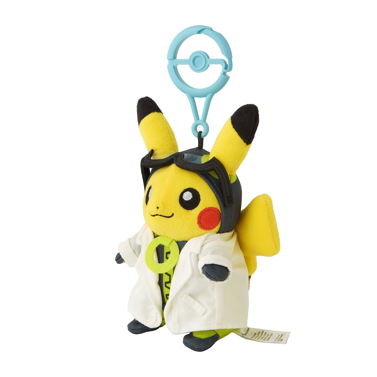 Pokémon GO 10th Anniversary Professor Willow Assistant Pikachu Mascot PokéStop Carabiner LEALEA MART