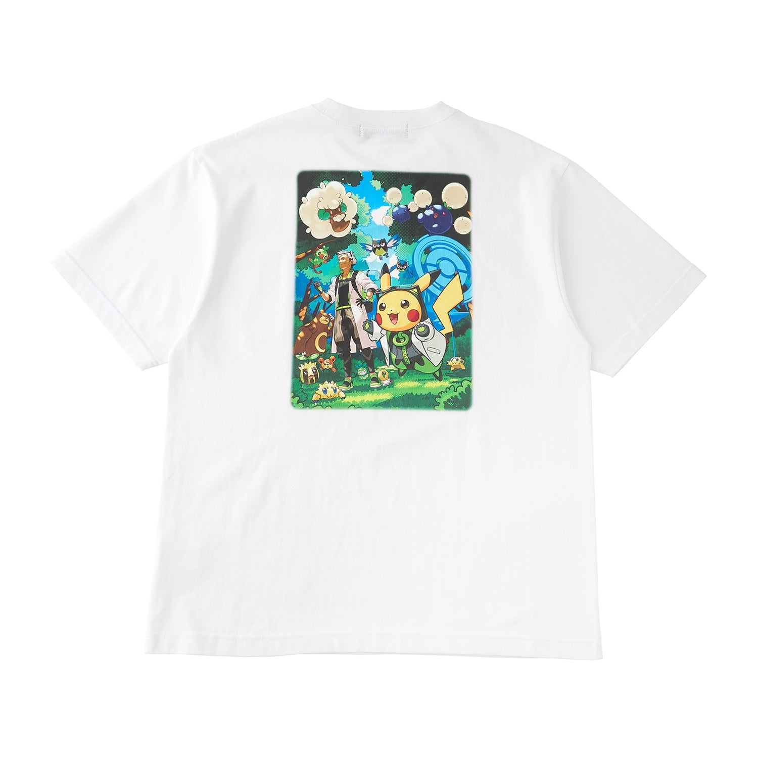 Pokémon GO 10th Anniversary T-Shirt Unisex Professor Willow Assistant Pikachu Pokémon GO Plus Pocket LEALEA MART