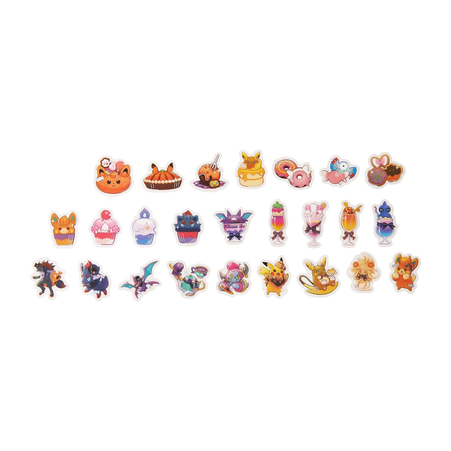 Sticker Set Pokémon Magic Hour Illusion! | Pokémon Center Japan