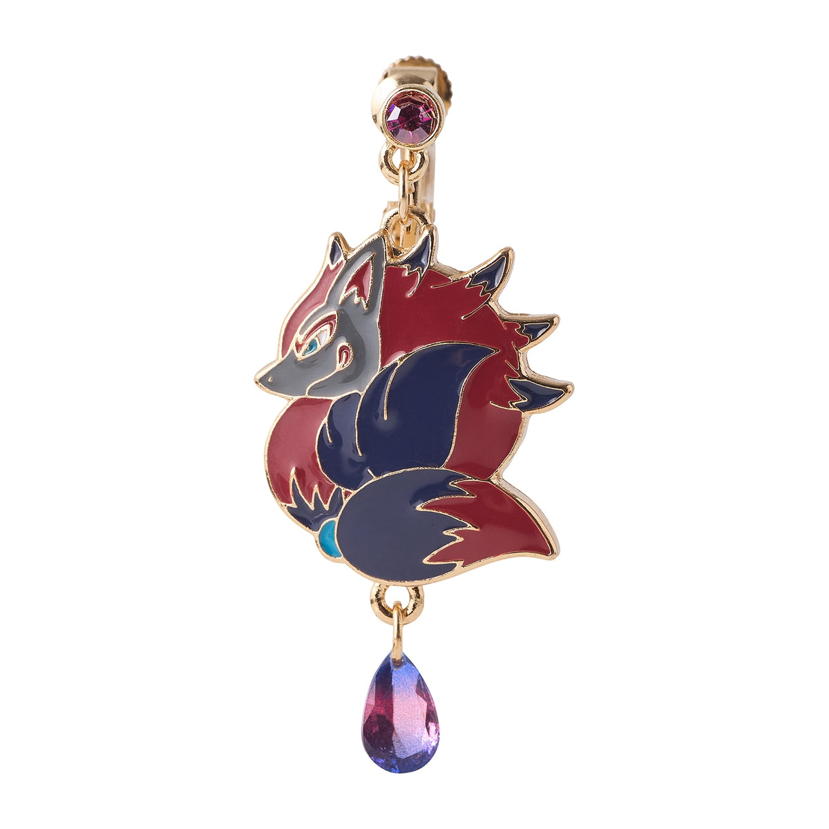 Zorua Zoroark Pokémon Accessory Earrings Pokémon Magic Hour Illusion! | Pokémon Center Japan