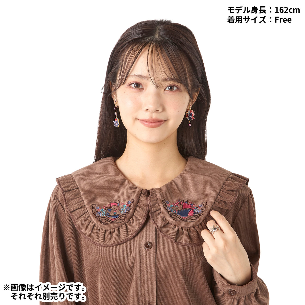 Zorua Zoroark Pokémon Accessory Earrings Pokémon Magic Hour Illusion! | Pokémon Center Japan