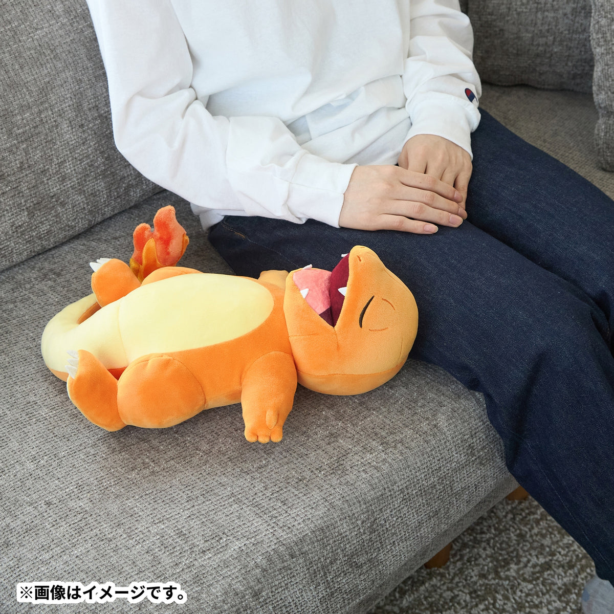 Charmander Squishy Plush Pokémon Sleep | Pokémon Center