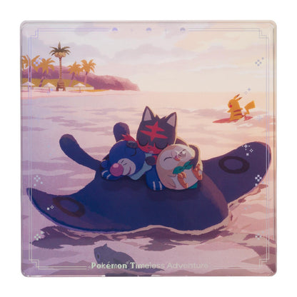 Pokémon Timeless Adventure Alola - Acrylic Block