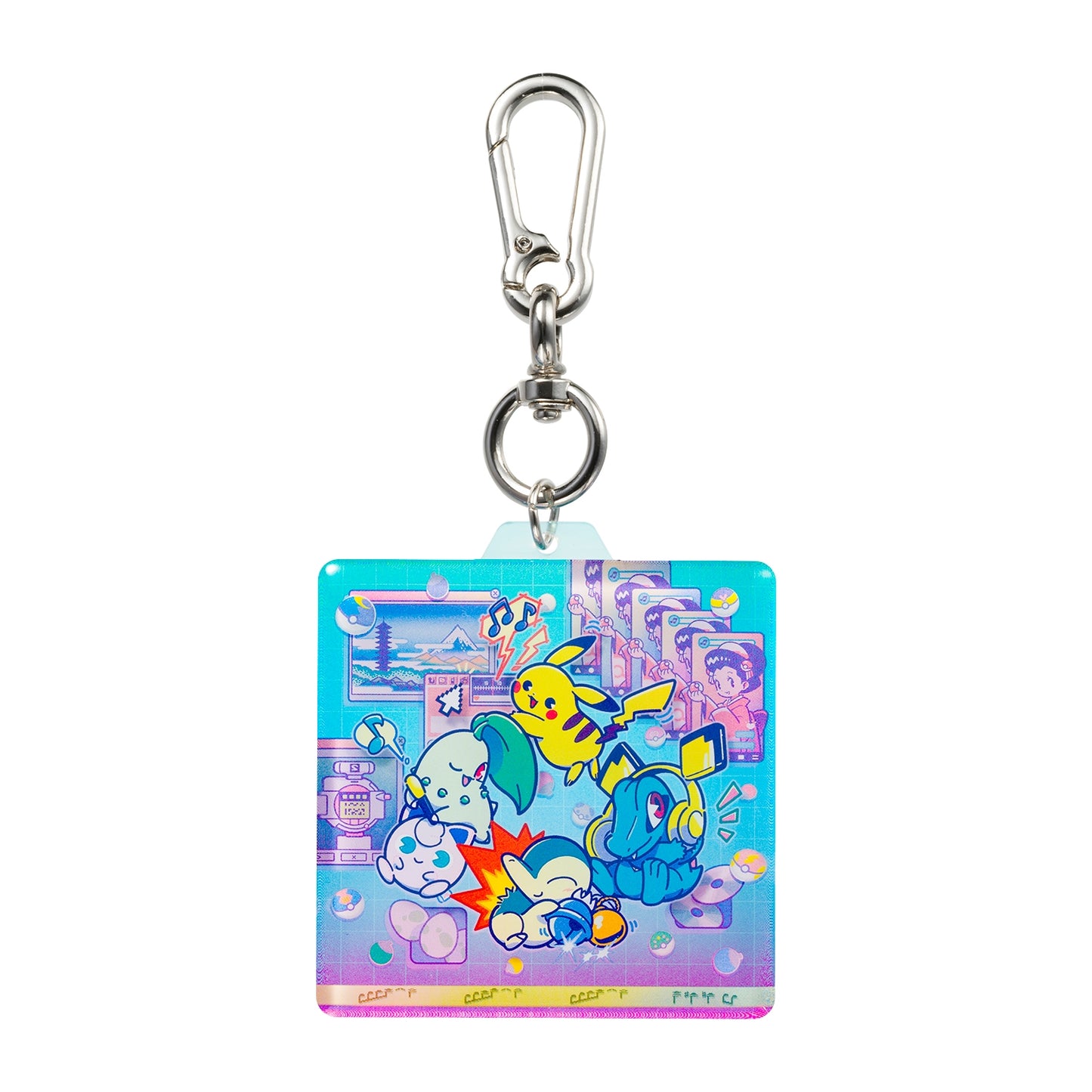Pokémon Timeless Adventure Johto - Keychain