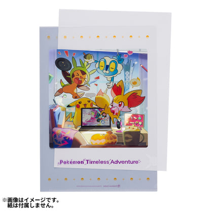 Pokémon Timeless Adventure Kalos - A4 Size Plastic Folder