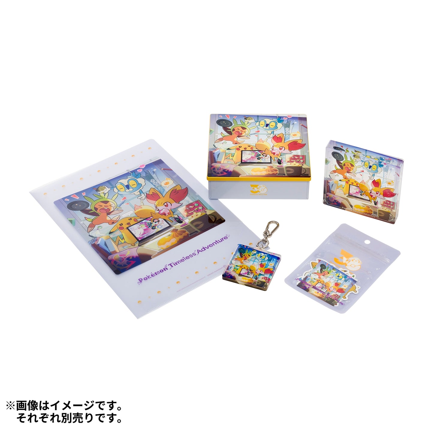 Pokémon Timeless Adventure Kalos - Acrylic Keychain