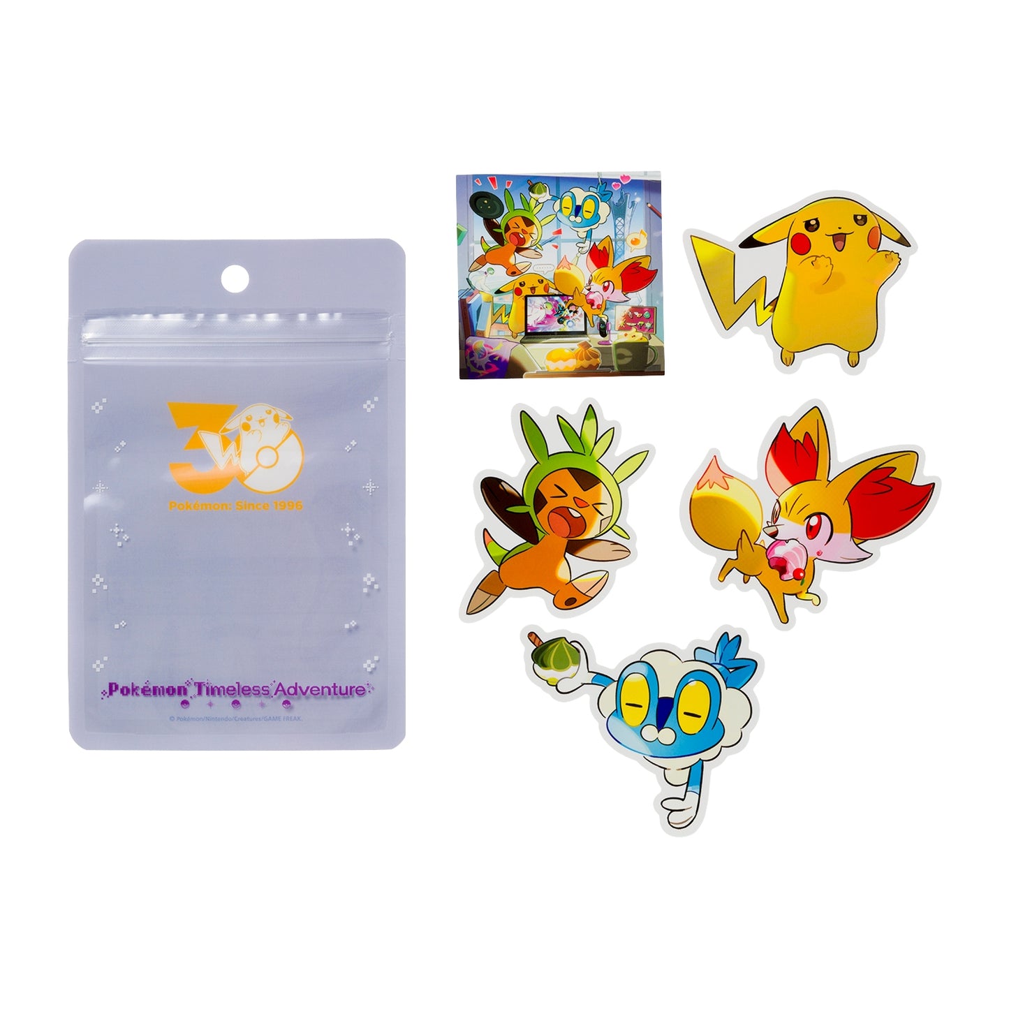 Pokémon Timeless Adventure Kalos - Stickers