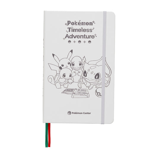 Official Pokémon Center Japan Moleskine Custom Edition Original Notebook featuring Timeless Adventure Kanto artwork.