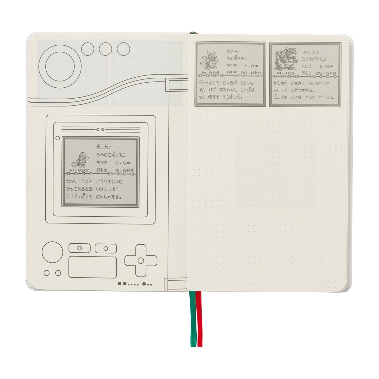 Official Pokémon Center Japan Moleskine Custom Edition Original Notebook featuring Timeless Adventure Kanto artwork.