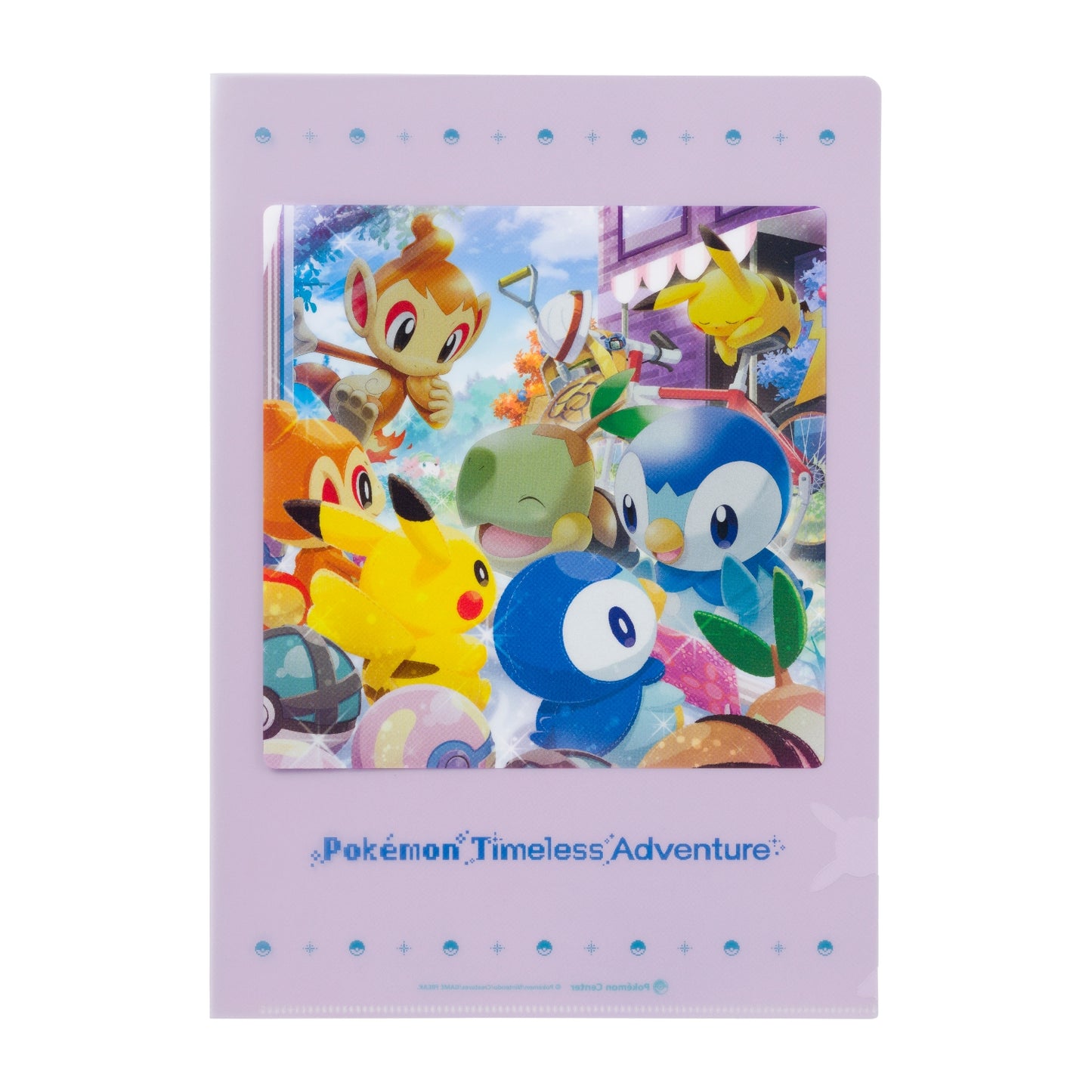 Pokémon Timeless Adventure Sinnoh - A4 Plastic Folder