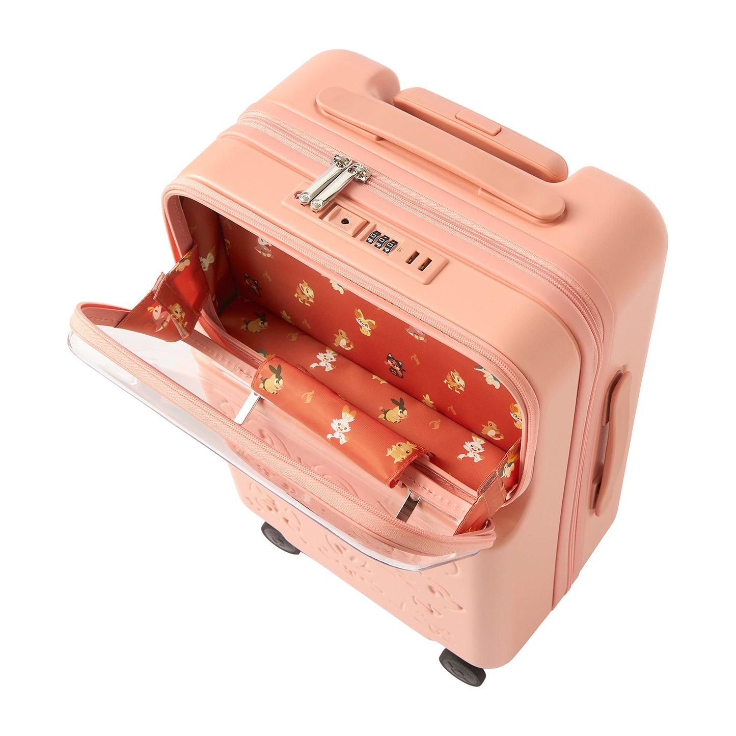 Pokémon  Timeless Adventure Unova - Front Open Suitcase Fire Type