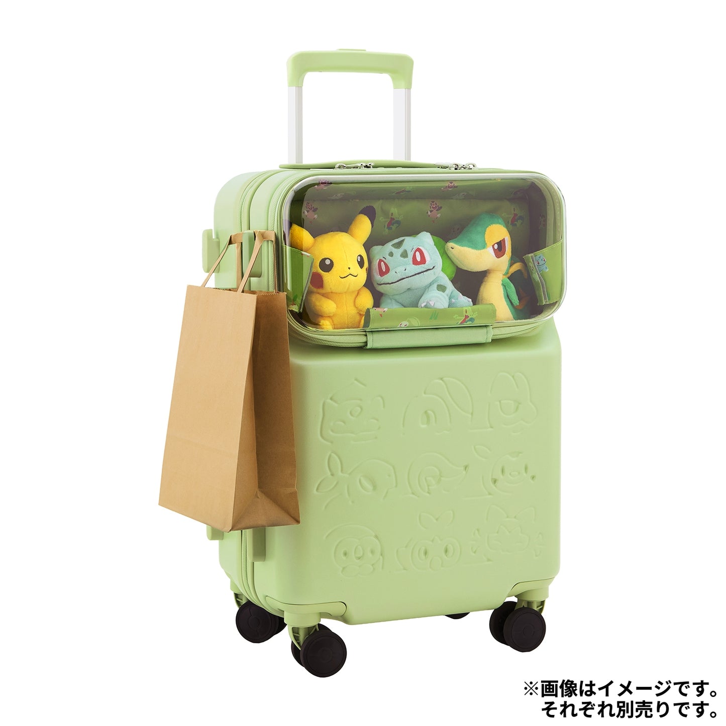 Pokémon  Timeless Adventure Unova - Front Open Suitcase Grass Type