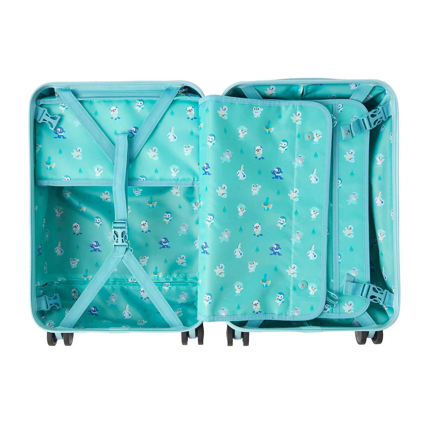 Pokémon  Timeless Adventure Unova - Front Open Suitcase Water Type