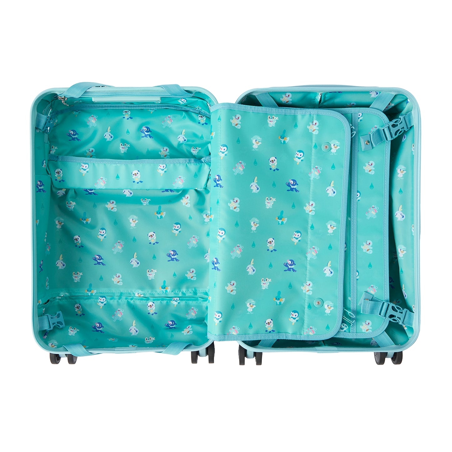 Pokémon  Timeless Adventure Unova - Front Open Suitcase Water Type