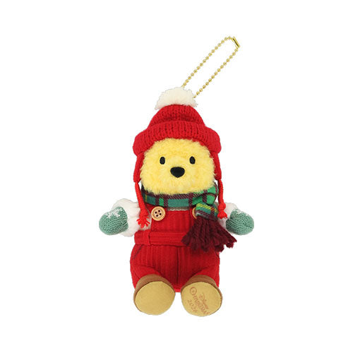 Winnie the Pooh Plush Badge Disney Christmas 2026 Mickey & Friends | Tokyo Disneyland & Tokyo DisneySea