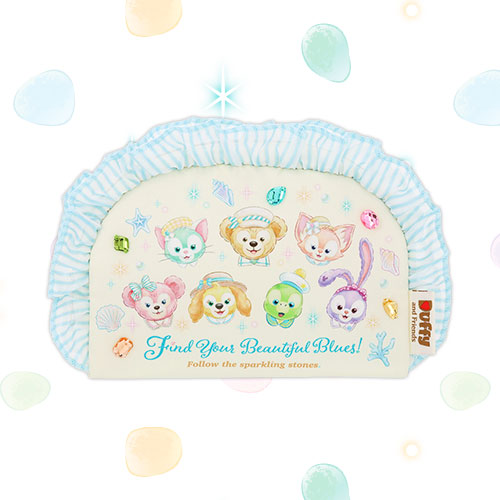 Official Tokyo DisneySea exclusive merchandise from the Duffy and Friends 'Find Your Beautiful Blues' collection.