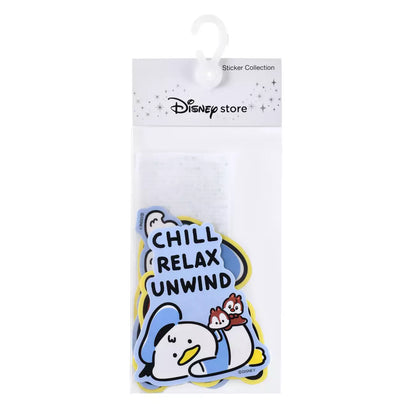SDJ - Donald Birthday 2026 - Die Cut Stickers Donald and Chip 'n Dale