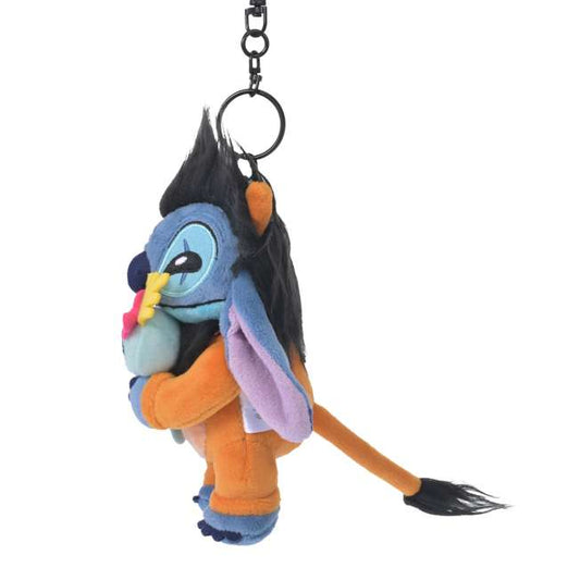 Stitch and Scrump in Lion King Plush Keychain Disney Villiains 2026 | Disney Store Japan