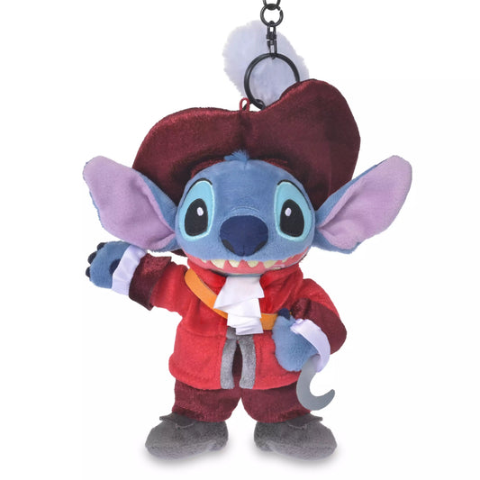 Stitch in Peter Pan Plush Keychain Disney Villiains 2026 | Disney Store Japan