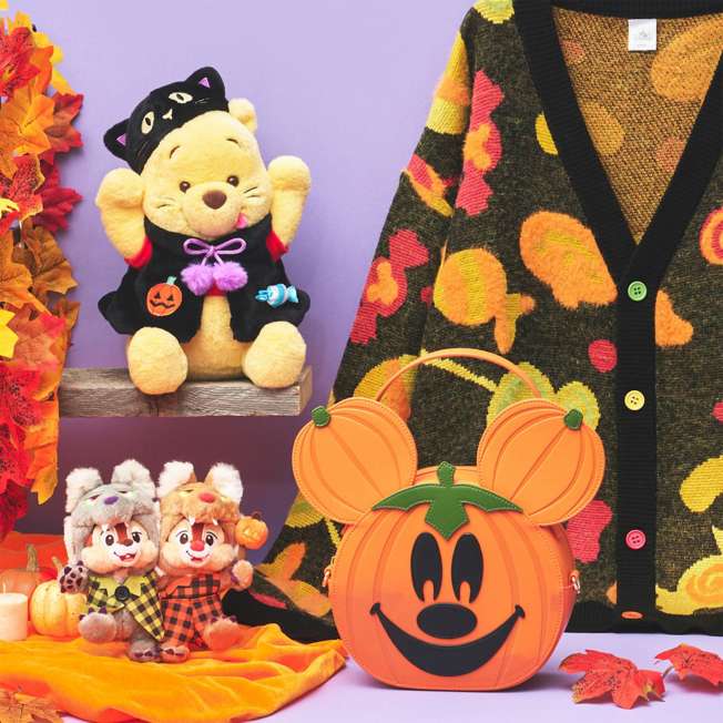 Chip 'n Dale Plush Keychain Disney Halloween 2026 | Disney Store Japan
