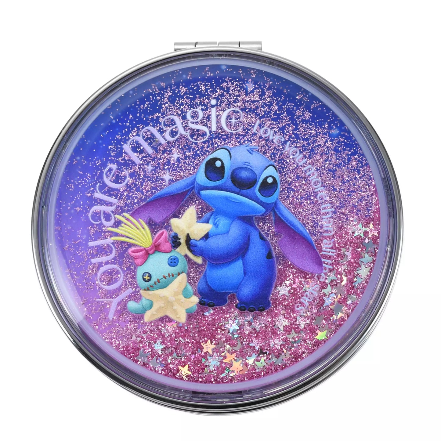 SDJ - Disney Stitch Day Collection - Hand Held Mirror Stitch and Scrump