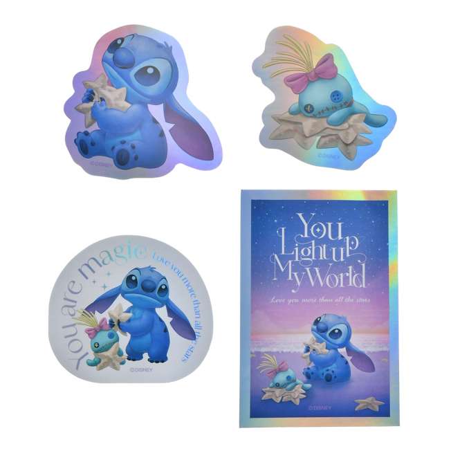 SDJ - Disney Stitch Day Collection - Sticker Stitch and Scrump