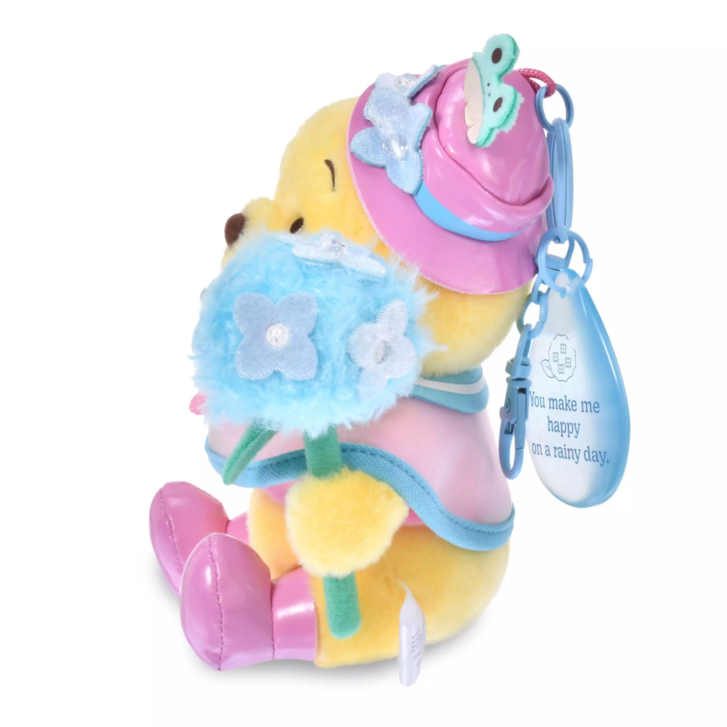 SDJ - Enjoy Rain - Plush Keychain Winnie the Pooh