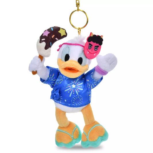 Donald Plush Keychain Matsuri Style | Disney Store Japan