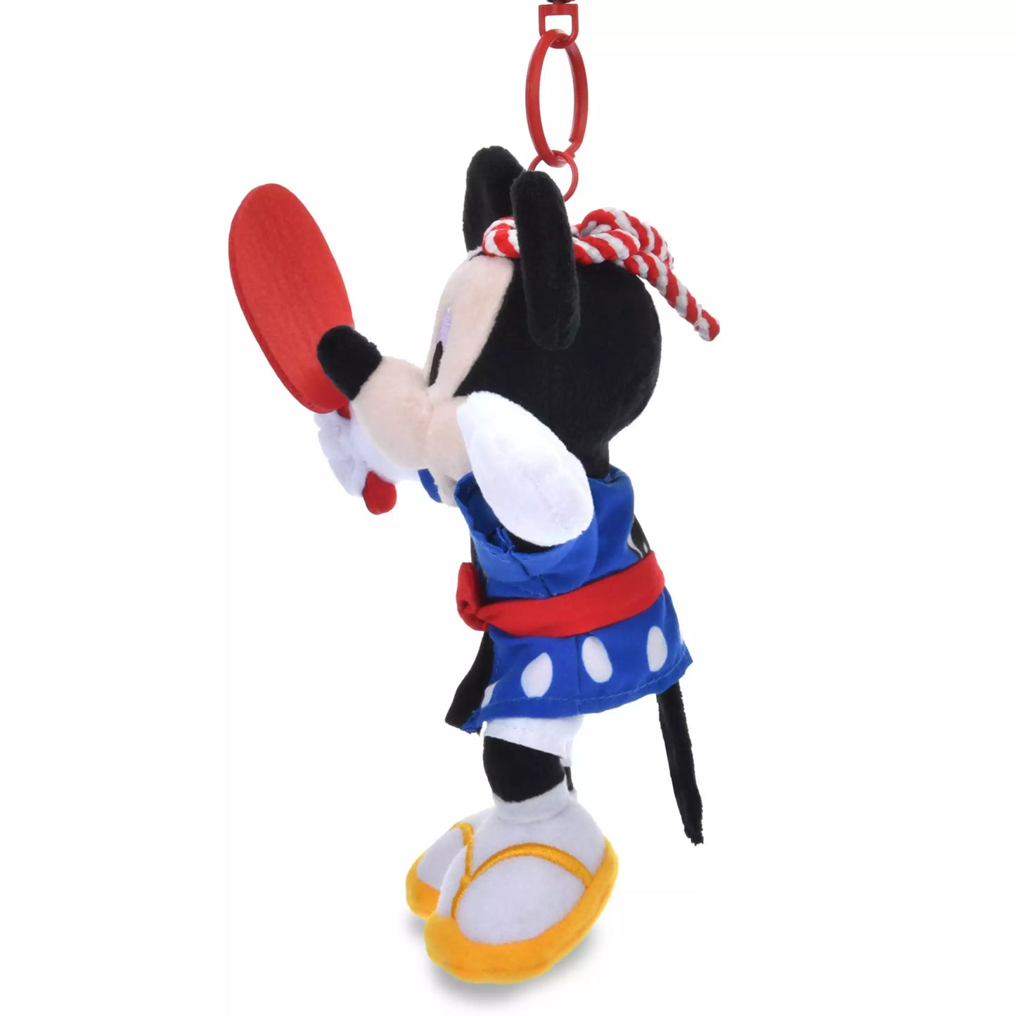 Mickey Plush Keychain Matsuri Style | Disney Store Japan