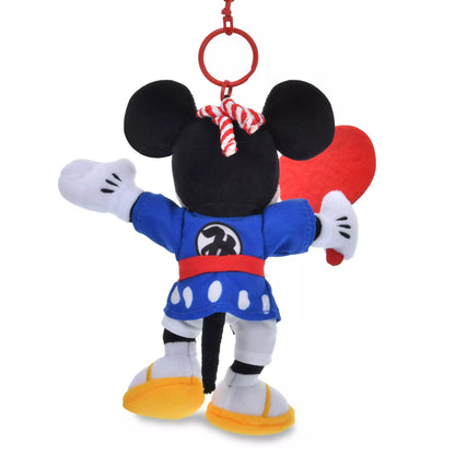 Mickey Plush Keychain Matsuri Style | Disney Store Japan