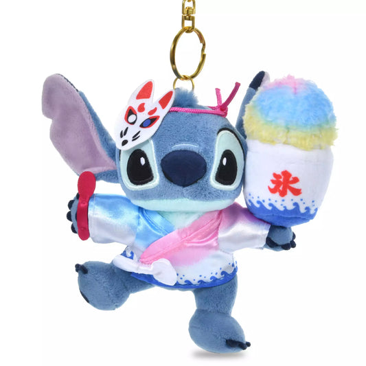 Stitch Plush Keychain Matsuri Style | Disney Store Japan