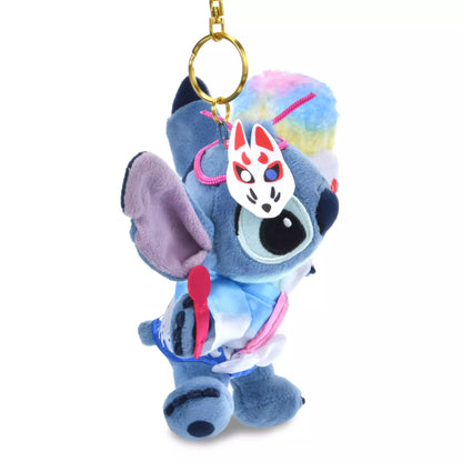 Stitch Plush Keychain Matsuri Style | Disney Store Japan