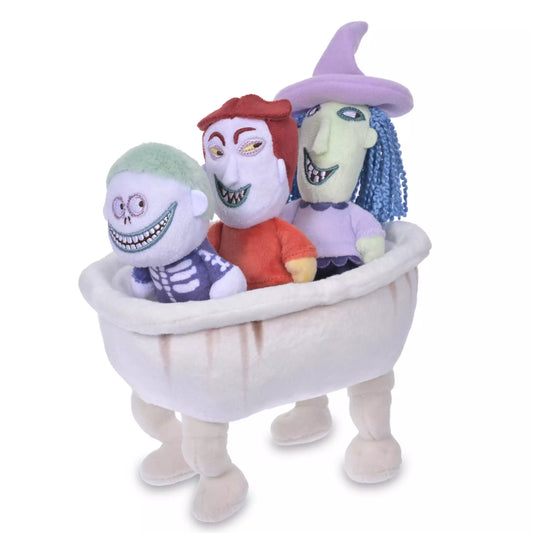 Lock Shock Barrel Disney stanDs Plush Set with Walking Bathtub Tim Burton's the Nightmare before Christmas | Disney Store Japan