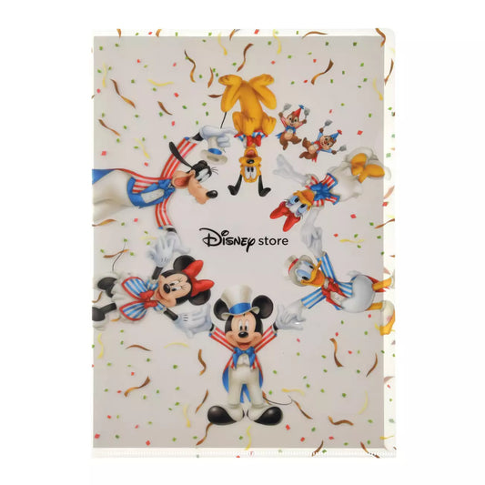 Mickey and Friends File Folder Shinsaibashi Parco Grand Open | Disney Store Japan