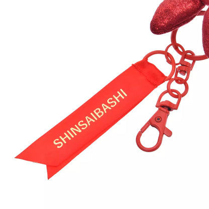 Minnie Plush Keychain Shinsaibashi Parco Grand Open | Disney Store Japan
