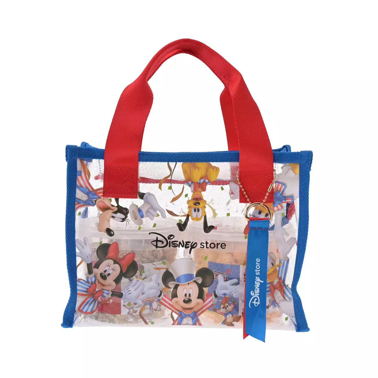 Mickey and Friends HillValley Popcorn in Bag with Charm Shinsaibashi Parco Grand Open | Disney Store Japan