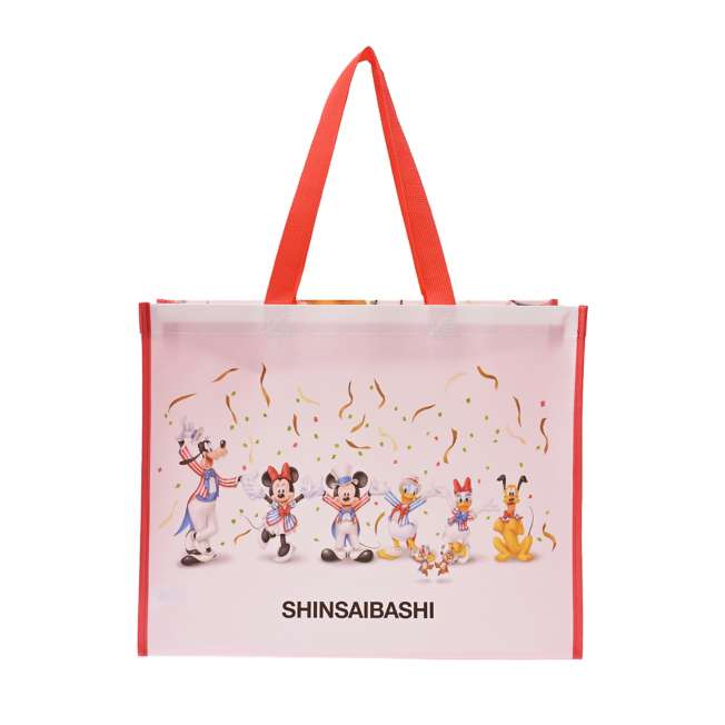 Mickey and Friends Shopping Bag M Shinsaibashi Parco Grand Open | Disney Store Japan