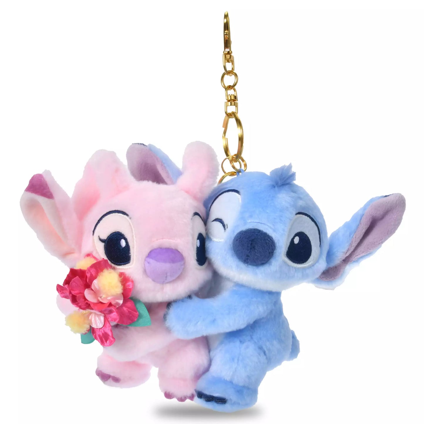 SDJ - Stitch & Angel - Plush Keychain