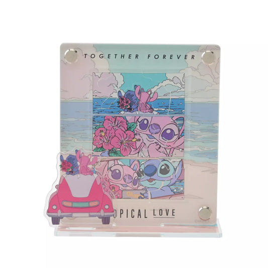 SDJ - Stitch & Angel - Puzzle in Frame