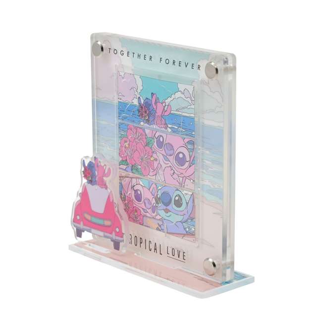 SDJ - Stitch & Angel - Puzzle in Frame