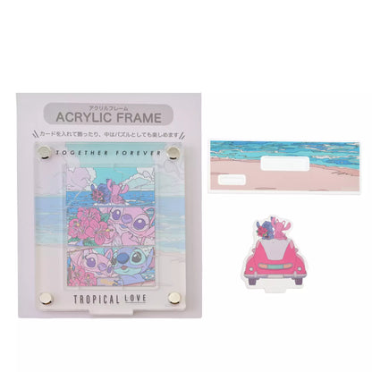 SDJ - Stitch & Angel - Puzzle in Frame