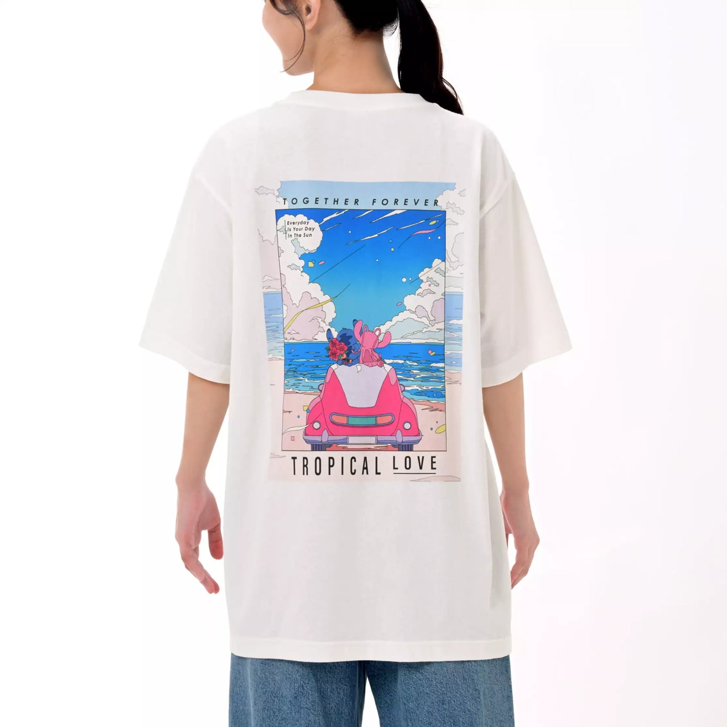 SDJ - Stitch & Angel - T-Shirt