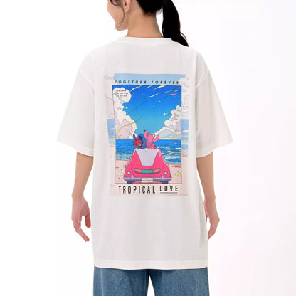 SDJ - Stitch & Angel - T-Shirt