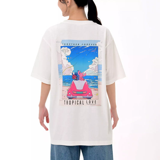 SDJ - Stitch & Angel - T-Shirt