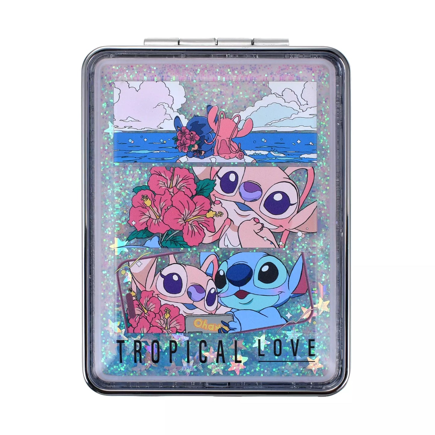 SDJ - Stitch & Angel - Handheld Mirror