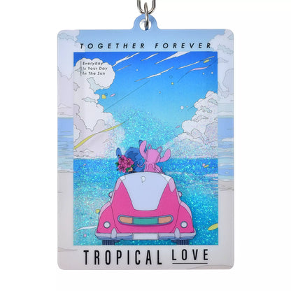 SDJ - Stitch & Angel - Keychain
