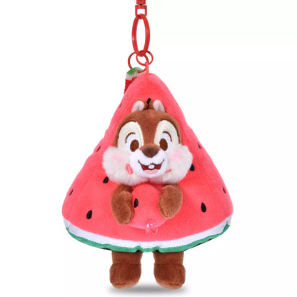 Chip Plush Keychain We Love Watermelon | Disney Store Japan