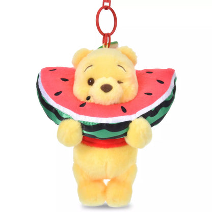 Winnie the Pooh Plush Keychain We Love Watermelon | Disney Store Japan