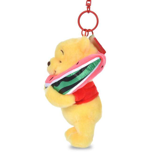 Winnie the Pooh Plush Keychain We Love Watermelon | Disney Store Japan